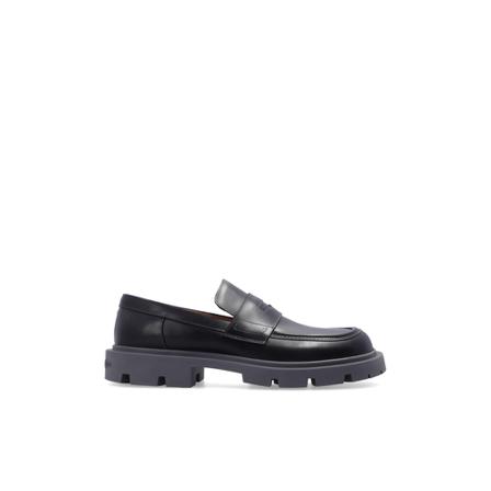 Maison Margiela Leather loafers Sort, Herre, Størrelse: 43 EU