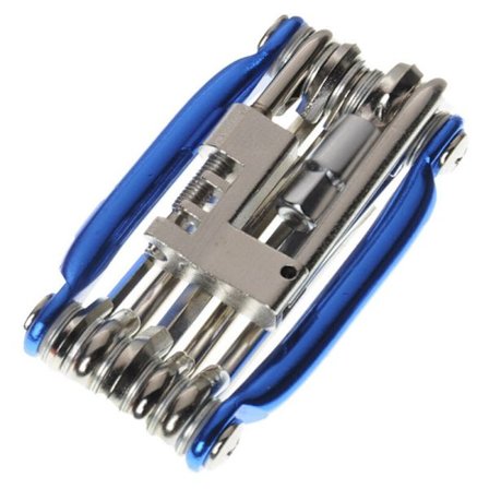 11-in-1 Taitettava monitoiminen kannettava pyöränkorjaustyökalu