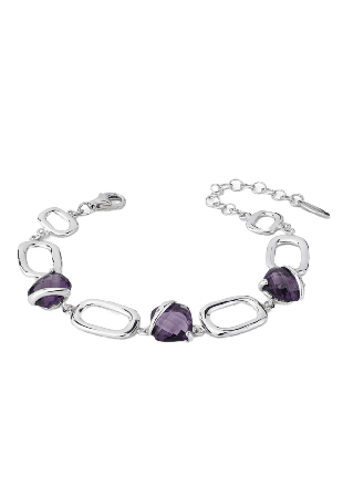 Bottega Boccadamo Zoe Armband Dam Lila ONESIZE