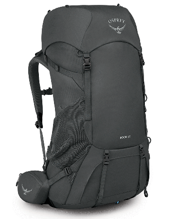 Osprey Rook 65 Dark Charcoal/Silver Lining