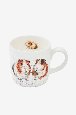 Royal Worcester - Kop Wrendale Designs Lettuce be Friends 31 cl - Flerfarvet - Kopper & krus - Fra Homeroom