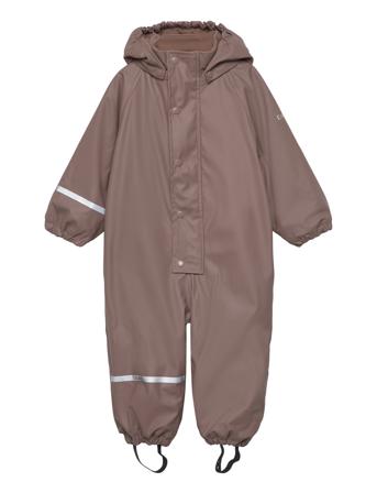 Rainwear Suit W.fleece Outerwear Coveralls Rainwear Coveralls Rosa CeLaVi*Betinget Tilbud