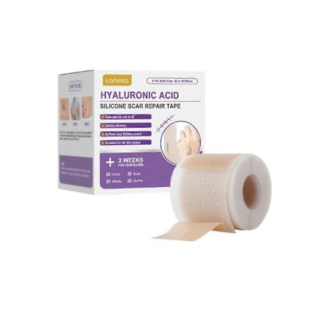 Arvævstape Rulle Til Kirurgiske Ar Selvklæbende Tape Terapi Patch Forbrænding Akne Hudpleje Silikone Arvævsplastre, Silikone Arvævstape