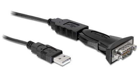 Delock USB2.0 to Serial Adapter - seriell adapter - USB