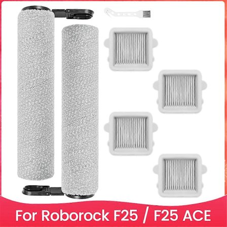 Til Roborock F25 / F25 ACE våd/tør støvsuger hovedrullebørste HEPA filter reservedele
