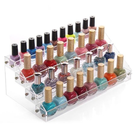 Display til neglelak - 4 lag plexiglas