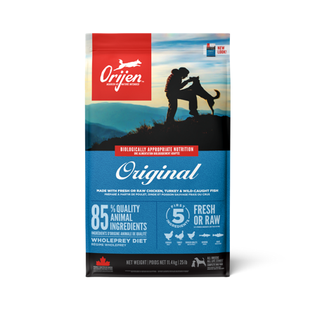 Orijen - Dog Original Grain Free - Tørrfôr til hunder 11,4 kg - Hund - Hundefôr & hundemat - Tørrfôr for hund - ZOO.no