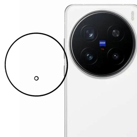 For vivo X200 Ultra 5G Kameralinsebeskytter Hurtigposisjonering Silketrykk Linsefilm