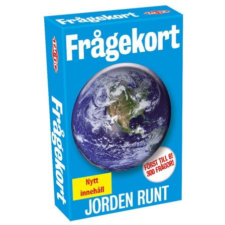 Frågekort Jorden Runt Kysymyskortit