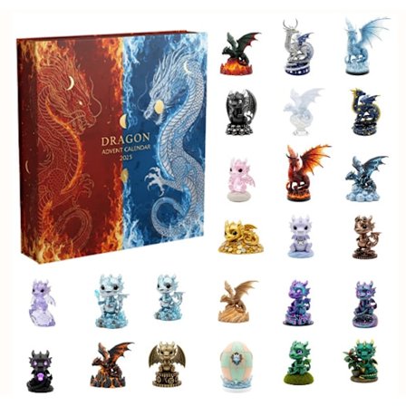 DRAGON Joulukalenteri - Joululahja Akryyliriipus