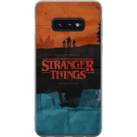 Samsung Galaxy S10e Genomskinligt Skal Stranger Things