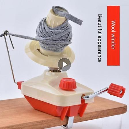 Hånddrevet Garnopvinder Fiber Uld Snor Bold Tråd Nøgle Kabel Opvinder Maskine Til DIY Syning Fremstilling Reparation Håndværk Værktøjer Hjem