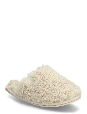 Calvin Klein Close Slipper Fur - Cream - 38