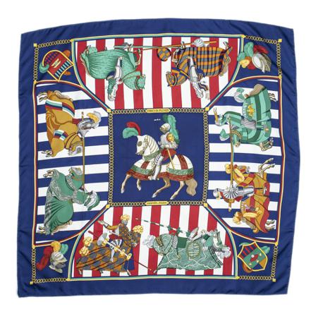 Hermès Vintage, Pre-owned Scarf Rood, Dames, Maat:ONE Size