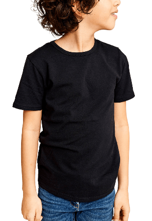 Name It NKMT-SHIRT SLIM 2P T-shirts & toppar Herr Svart 158/164