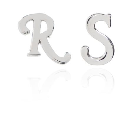 Raf Simons Logo earrings Grå, unisex Øreringe, Størrelse: ONE Size