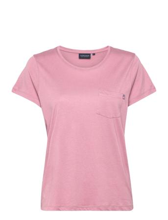 Ashley Jersey Tee T-shirt Top Lyserød Lexington Clothing