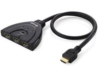 Equip HDMI video switch 3 port