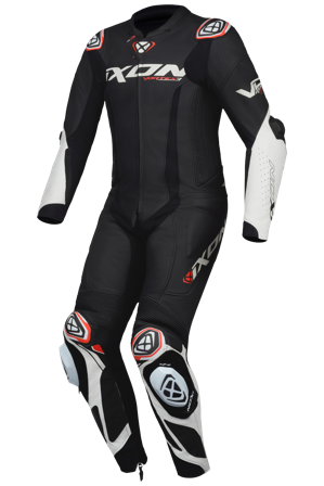 Mono de Cuero Ixon Vortex 3 Negro/Blanco 4XL