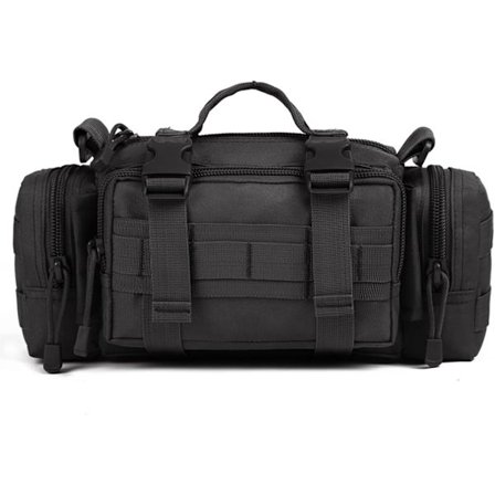 Midjeveske Taktisk Crossbody Skulderveske Håndveske for Fotturer Camping Trekking Jakt