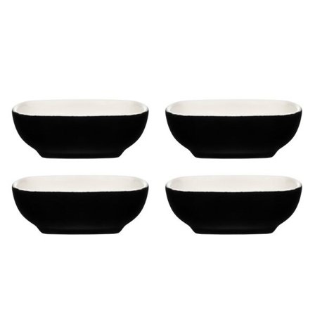 Kivitavarasta valmistetut dippikulhot, uuninkestävä 200 °C:seen asti, 4 kpl/pakkaus