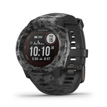Garmin Instinct Solar Camo Edition fitness watches Grey ONESIZE