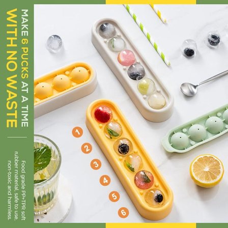 6Balls Silikon Ice Maker Form