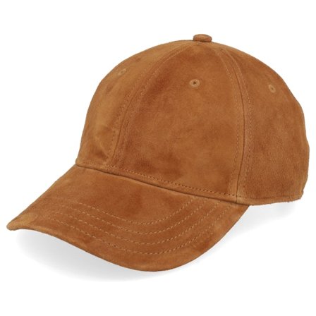 Stetson - Ruskea adjustable Lippis - Baseball Cap Goat Suede Cognac Adjustable @ Hatstore