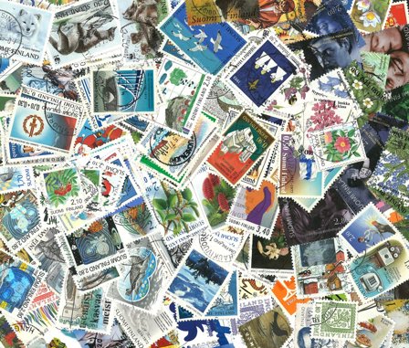 Finland - 200 stemplede frimærker