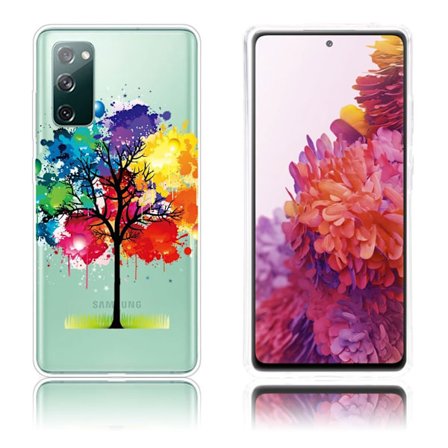 Deco Samsung Galaxy S20 Fe 5g / S20 Fe Etui - Farverig Træ