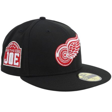 New Era - NHL Svart fitted Keps - "Hatstore Exclusive x Detroit Red Wings 59FIFTY Black Farewell Fitted " @ Hatstore