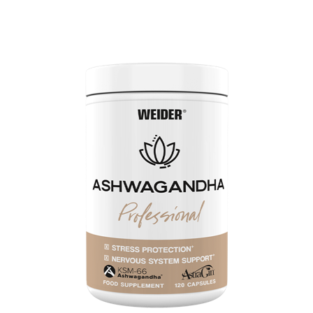 Weider Ashwaganda Professional 120 kapselia
