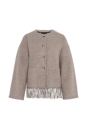 Carla Lambswool jacket Desert L/XL