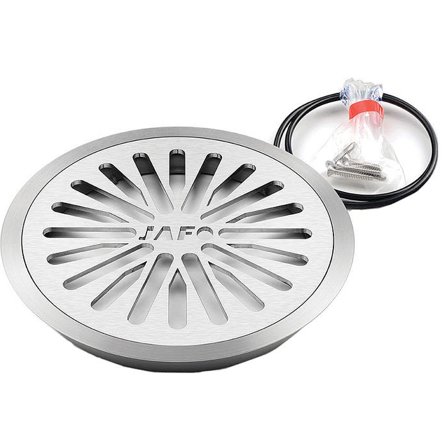 Jafo 7137034 Tæppe pakke Rustfrit, Indendørs afløb