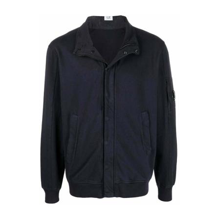 C.p. Company, Logo Patch Lightweight Jacket Niebieski, Mężczyzna, Rozmiar: S