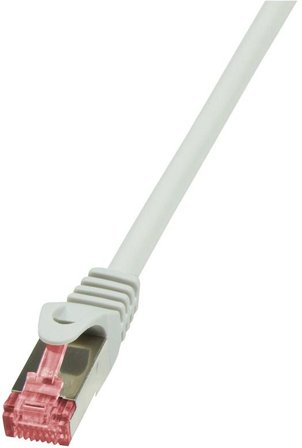 LogiLink - Patchcord Cat.6 S/FTP PIMF PrimeLine grey 0,25m