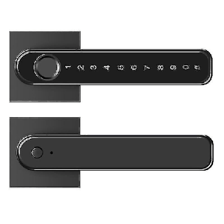 Dør lås Zink legering kode lås smart lås med fingeravtrykk / passord / nøkkel / app