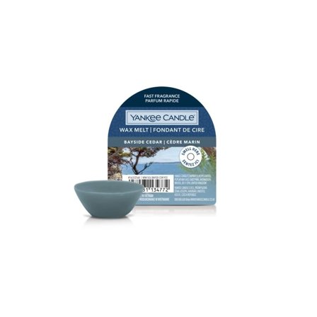 Yankee Candle Wax Melts Bayside Cedar 22g - Candela Profumata
