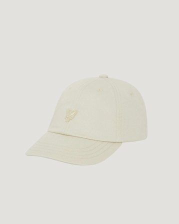 Lyle & Scott Tonal Baseball Cap Beige Caps Jungen - Kids Brand Store