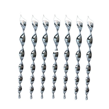 12 stk Fugleskræmsel, Reflekterende Lysende Spiral, Reflekterende Fugleskræmsel til Balkon, Frugttræer, Køkkenhave