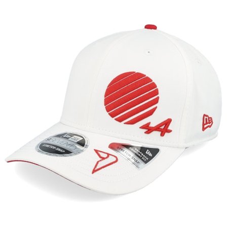 New Era - Motor White adjustable Czapka Z Daszkiem - Alpine F1 25 Doohan Japan 9SEVENTY White/Red Adjustable @ Hatstore