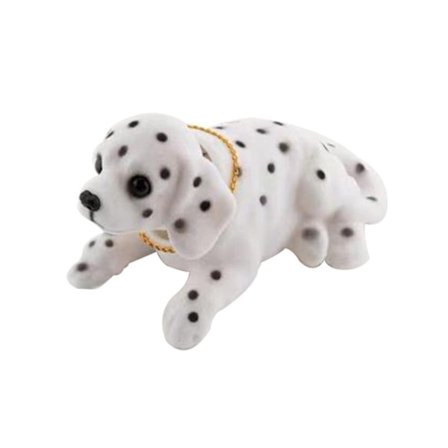Skakar på huvudet Hund nickande fläckig hund 5 5