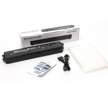 Elintarvikkeiden tyhjiöpakkauskone Automaattinen tyhjiöpakkauskone Kannettava mini-elintarvikepakkauskone kotikeittiöön EU-pistokkeella ja 10 