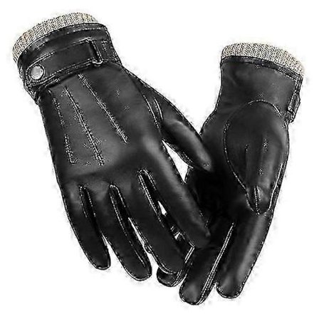 skinnhansker for bilkjøring med varmt ullfôr