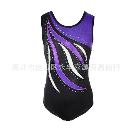 Danseoptræden Leotard Hudvenlig Gymnastik Leotard Åndbar Pige Leotard