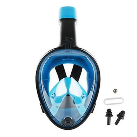 Snorkelmask Full Face Snorkelmask med ny säkerhetsandning XL14CM