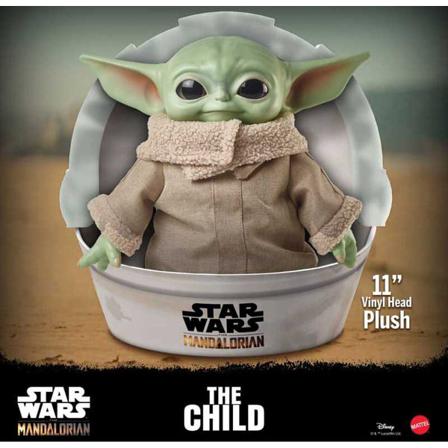 Star Wars The Mandalorian 11 Inch Baby Yoda Plush