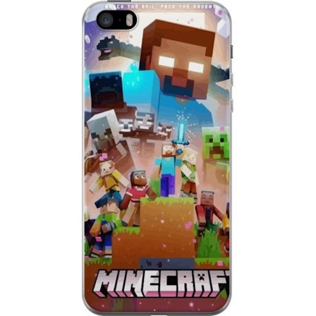 Kompatibelt Mobilskal till Apple Apple iPhone 5s Minecraft