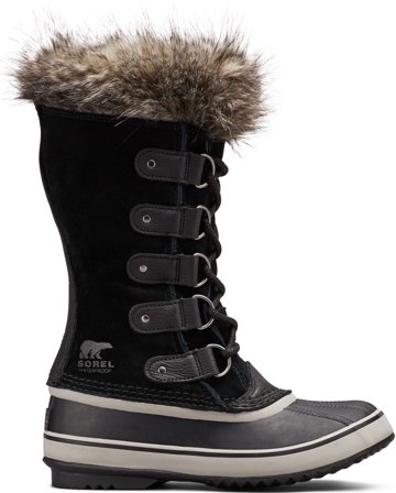 Sorel Joan Of Arctic WP naisten talvikenkä, musta/harmaa (FW23)
