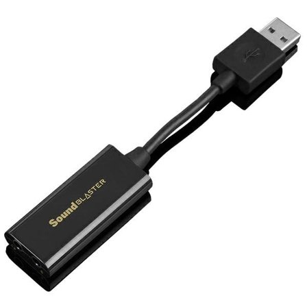 Kreativt eksternt lydkort USB-A Sound Blaster Play 3 - Sort